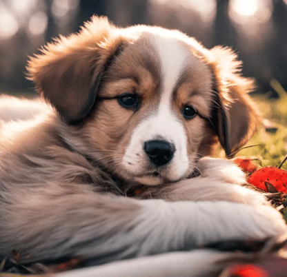 狗肚子上长红色的点点