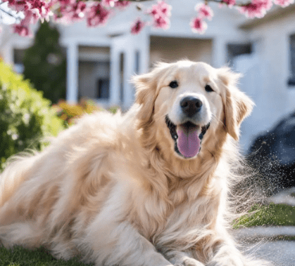 金毛掉毛严重吗