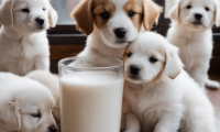 出生一个月的小狗可以喝纯牛奶吗