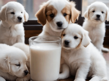 出生一个月的小狗可以喝纯牛奶吗