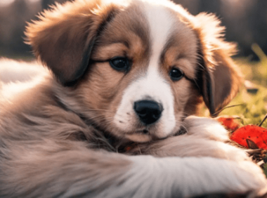 狗肚子上长红色的点点