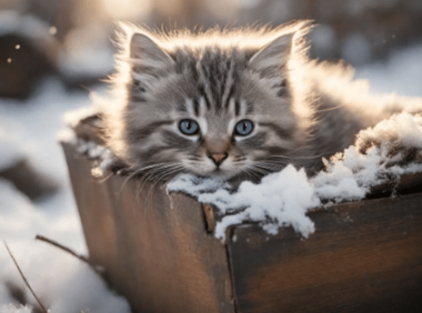 北方的流浪猫冬天怎么过冬的