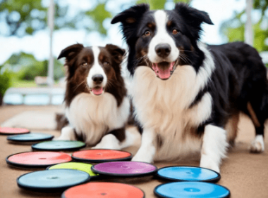 边牧训练飞盘最好年龄边牧初学用软的飞盘还是硬的飞盘